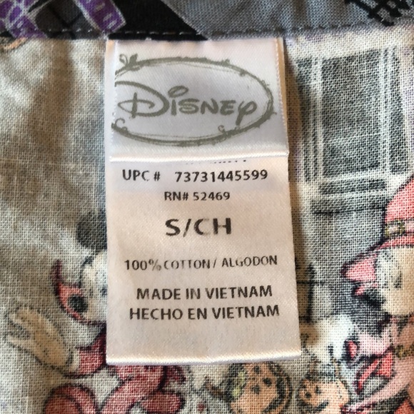 Disney Halloween scrub top - Picture 6 of 9